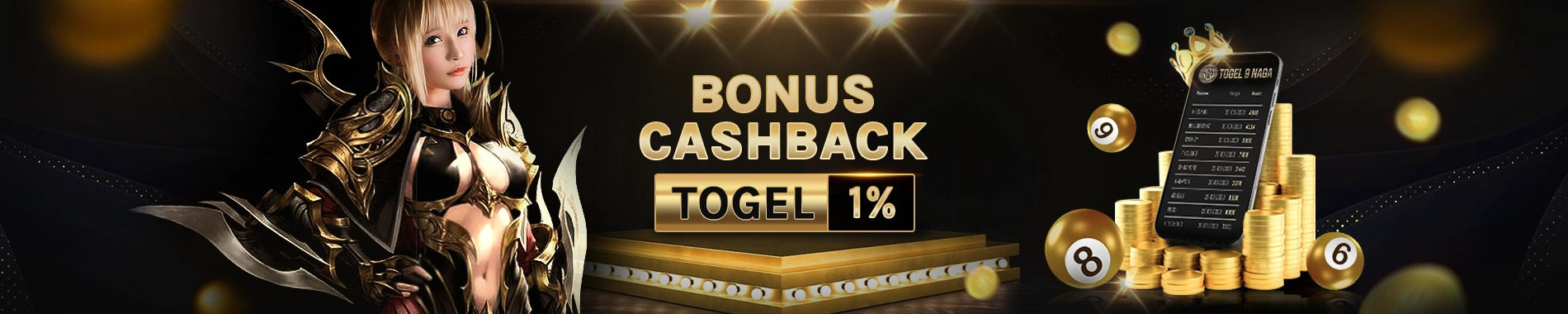 Cashback TOTO/TOGEL 1% Tanpa Batas Togel9Naga